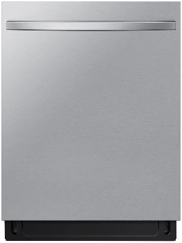 Front view of the Samsung DW80CG5451SR dishwasher 